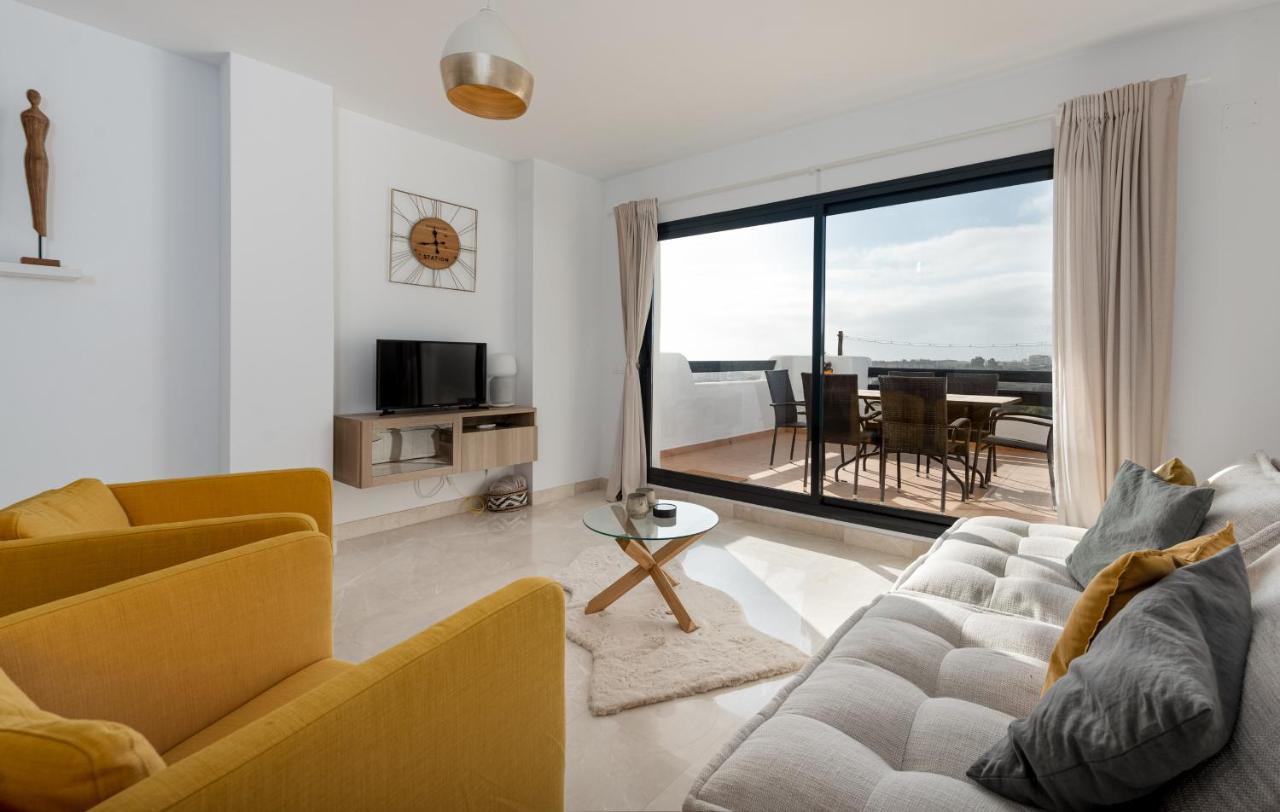 Lotus 2401 - Beautiful Apartment With Pool & Sea View Касарес Екстериор снимка